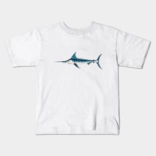 Stripped Marlin Kids T-Shirt